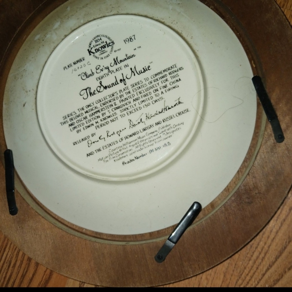 Knowles plate - Picture 2 of 2